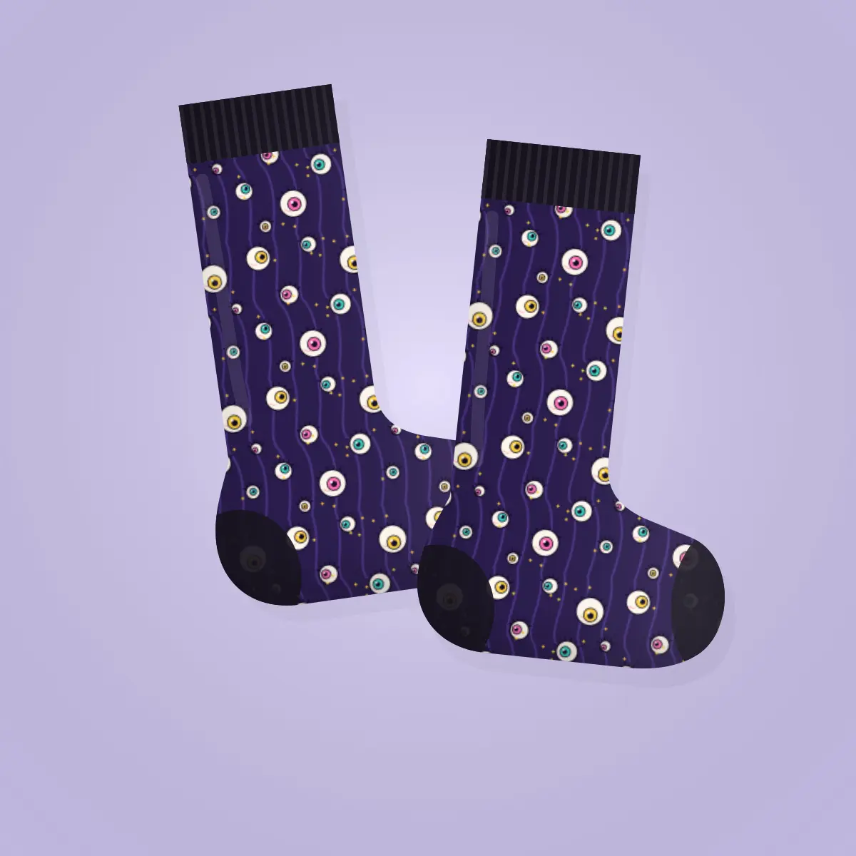 Eyeball Garden socks